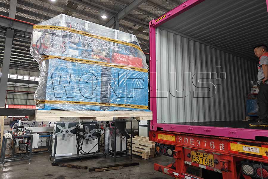 Линии экструзии пластика WONPLUS отправлены в Индонезию