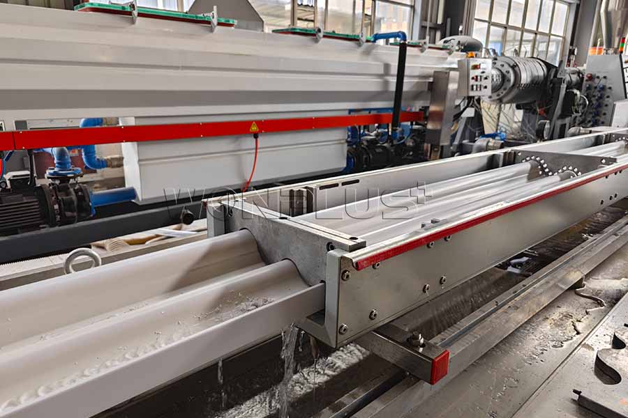 Wonplus PVC FOAM Profile Lines Extrusion Lines завершен в эксплуатации