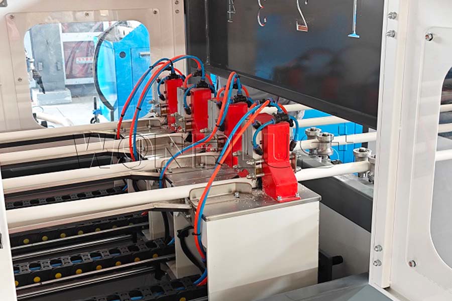 Four-Outlet PVC Pipe Extrusion Line Completed Commissioning